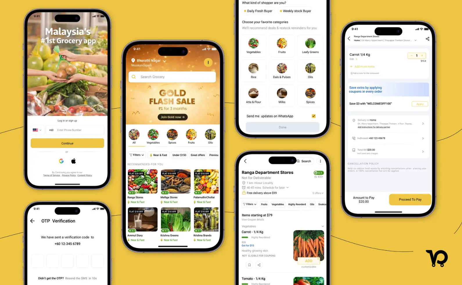 VirtuallyOrder - New Age Mobile Commerce App